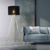 UMBERTO BLACK GOLD LAMPA PODŁOGOWA 1 TK Lighting 6635
