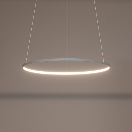 Lampa wisząca biały ring 60cm CIRCOLO LED M 3000K  Nowodvorski 11604