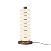 Mała efektowana lampa podłogowa 55cm Nuvem LED 3000K Maytoni MOD497FL-L19BRK