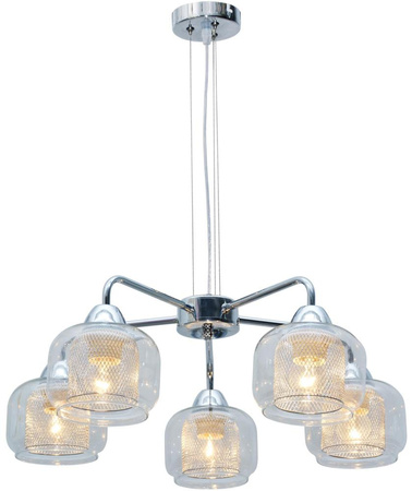 RAY LAMPA WISZĄCA 5X40W E14 CHROM Candellux 35-67098