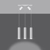Lampa wisząca RING 3 biały Sollux SL.1098