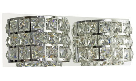 SATURN LAMPA KINKIET 12X30 2X40W G9 CHROM Candellux 22-87235