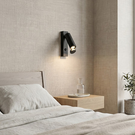 Kinkiet Miri czarny LED Light Prestige LP-1507/1W BK