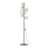 Lampa podłogowa brązowa z koniakowymi nieregularnymi kloszami NEBIA NEW BROWN 6xG9 Tk Lighting 16237