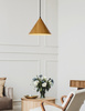 DUNCA LAMPA WISZĄCA 25 CZARNY 1X40 E27 KLOSZ JASNY DĘBOWY Candellux 31-23414