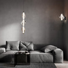Lampa wisząca z ciekawym dymionym kloszem ELVA BLACK 22W Tk Lighting 18215