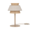 Lampka nocna z abażurem z lnu KALUM 1xE27 Tk Lighting 16222