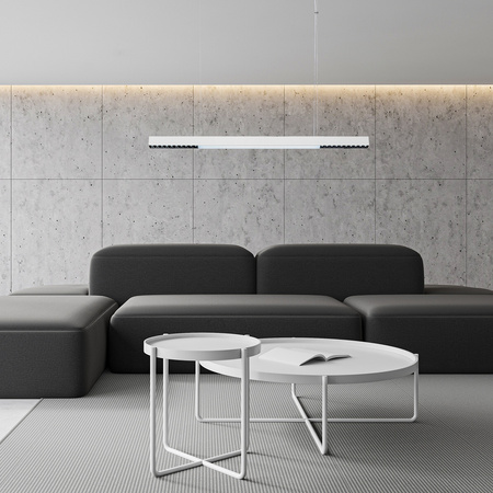 Lampa wisząca Cali L biała Tuya LED CCT Light Prestige LP-1301/1P L WH Smart