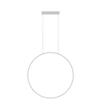 Lampa wisząca Mirror S 60cm biała LED 3000K Light Prestige LP-999/1P S WH