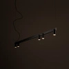 Lampa wisząca czarna FOURTY LINE LED 1200 Nowodvorski 12406
