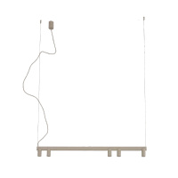 Beżowa lampa wisząca 120cm FOURTY LINE LED Nowodvorski 12405