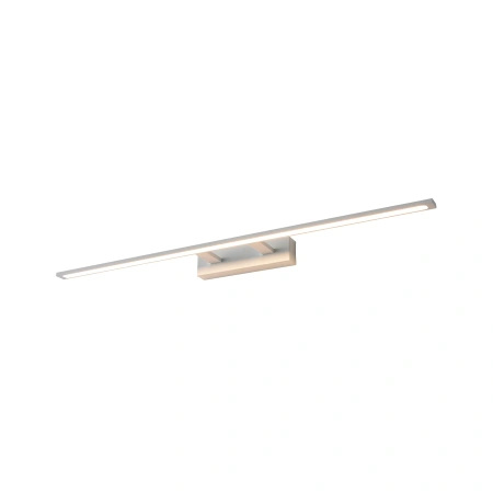 Długi biały kinkiet łazienkowy 96cm nad lustro Elgidia LED 3500K WL0122-L-WH Yaskr