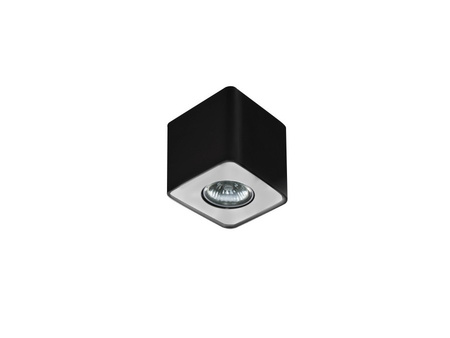 Oprawa natynkowa NINO 1 BLACK/ALU PLAFON AZZARDO AZ1383