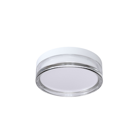 Okrągły biały plafon 30cm do łazienki IP65 LED wybór barwy światła Rilta Italux PLF-73527-M-WH