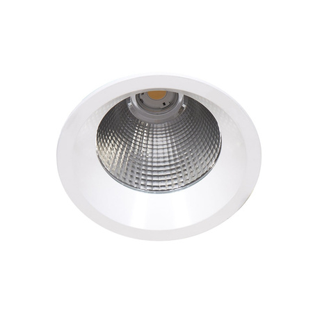 Okrągłe białe oczko sufitowe do wbudowania Kerez IP54 Italux DG-150C/WK-WW/70