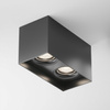 Czarna oprawa natynkowa 20x10cm Slim C015CL-02B Maytoni