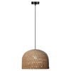 Rattanowa lampa wisząca Kanso 50 cm jasne drewno 1xE27 Light Prestige LP-2025/1P 50 cm