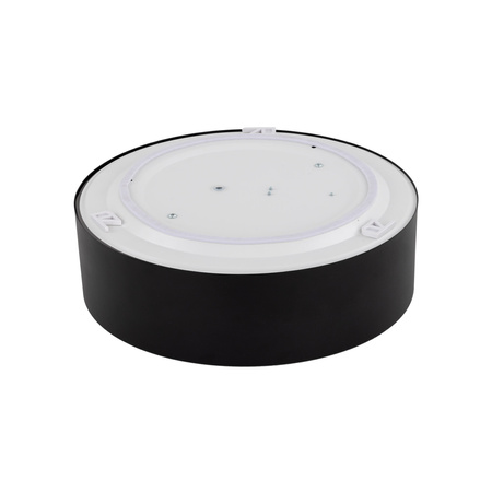 Plafon czarny do łazienki 40cm LIVO BLACK M IP54 3xE27 Tk Lighting 10986