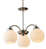 TOBAGO LAMPA WISZĄCA 3X60W E27 SATYNA Candellux 33-25456