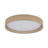 Okrągla lampa sufitowa w kolorze beżowym 42,5cm DEMI JUTA LED LED Tk Lighting 11859