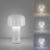 Biała lampka stołowa ładowana USB AGNES LED Just LIght 19190-16