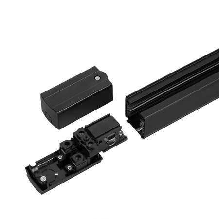 Prowadnica Track Czarny 3-Obwodowy 1m + Zasilanie Milagro ML2135