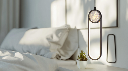 LACRIMA lampa wiszaca czarny 10cm 15W LED 3000K maskownica biała Candellux 31-35585