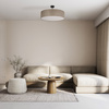 Lampa sufitowa RONDO LINEN 60cm TK Lighting 6248