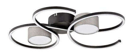 Lampa sufitowa LED z pierścieniami – unikalny falisty kształt, nowoczesna elegancja LED 4000K Shiena Rabalux 71116