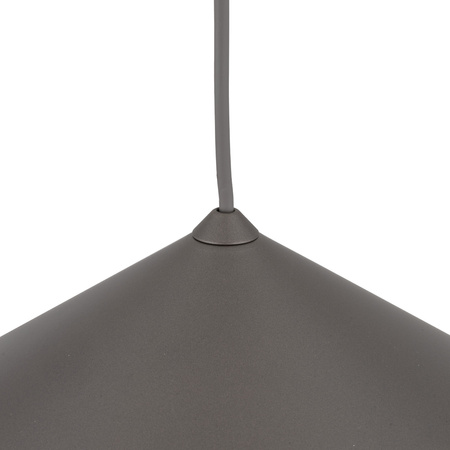 Lampa wisząca brązowy stożek 40cm LUME L NEW BROWN 1xGX53 Tk Lighting 11271