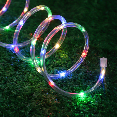 Wąż świetlny 200LED 10m 2200K + RGB 9 Trybów IP44 Milagro Eko-Light EKSW2738