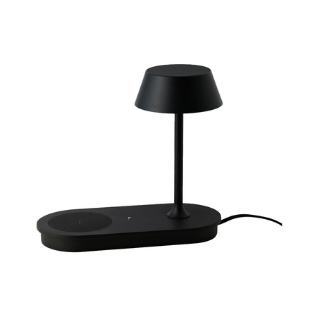 Lampka stołowa z funkcją ładowania NFC FINO TABLE DIMM NFC CHARGER BK AZZARDO AZ5913