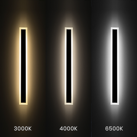 Kinkiet elewacyjny podłużny 25W 3CCT IP54 100cm Milagro ML1724