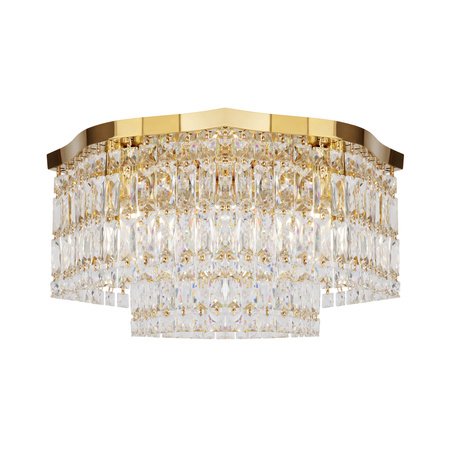Lampa sufitowa plafon kryształowy złoty DUNE Maytoni DIA005CL-06G