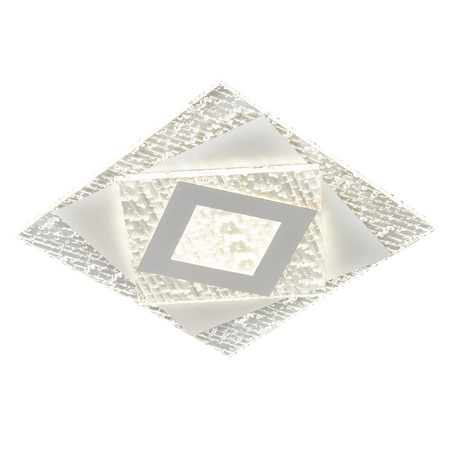 Kwadratowy plafon sufitowy LED Notal Italux PLF-02720-WH