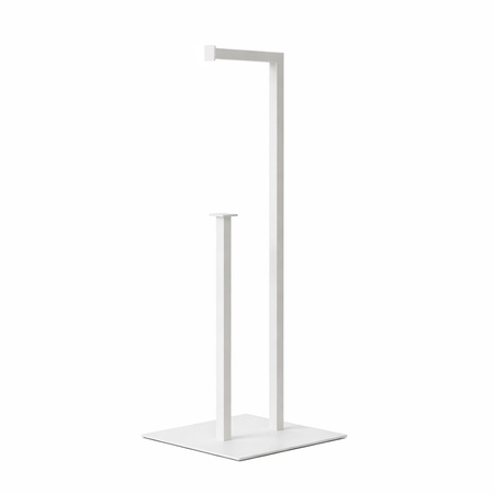 Biały stojak na papier toaletowy KS-57 PAPER STAND z serii KAJA HOME