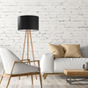 Lampa podłogowa TOKYO BLACK SOSNA TK Lighting 5298