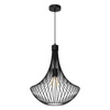 Lampa wisząca CESTA BLACK 1xE27 Milagro MLP8670