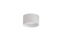 Niska biała tuba natynkowa o średnicy 11,5cm AXIS 12W CCT SWITCH WH+WH Azzardo AZ7028