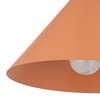 Stożkowa lampa wisząca o średnicy 21cm CONO S SALMON 1XE27 Tk Lighting 11383