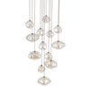 Lampa wisząca o średncicy 72cm NEBIA NEW BROWN 13XG9 Tk Lighting 11794