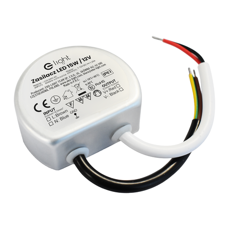 ZASILACZ MONTAŻOWY 15W IP67 Eko-Light EKZAS0235