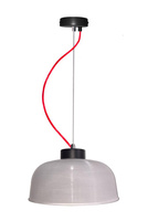 LAMPA WISZĄCA LIVERPOOL II 1 CZERWONY90x26,5x0 Candellux 50101288