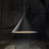 Lampa wisząca metalowy stożek w odcieniu brązu 50cm CONO XL NEW BROWN 1XE27 Tk Lighting 11378