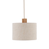Lampa wisząca abażur 30cm LEN VIGA SHADE SOSNA 1xE27 Tk Lighting 11799