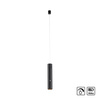 Lampa wisząca tuba czarna bezprzewodowa akumulatorowa ładowana USB ATTACH Just Light 18281-18
