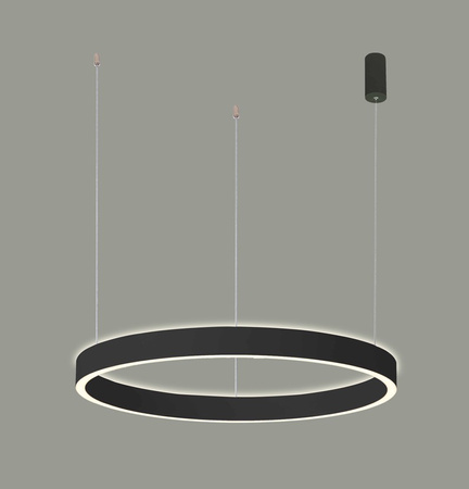 Lampa wisząca czarna BRASCO UP DOWN 60cm LED Italux PND-56215D-060RPP-BK-3KS4K-TRDIMM