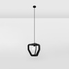 Lampa wisząca TRES czarna Sollux SL.0930