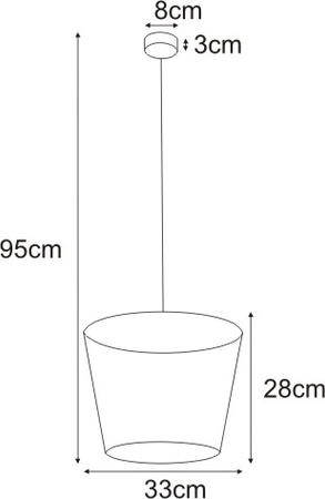 Lampa wisząca K-4641 z serii SOUL BLACK Kaja Lighting