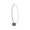 Kinkiet brązowy okrąg obręcz LED o średnicy 60cm VEXA BROWN 18W Tk Lighting 18306